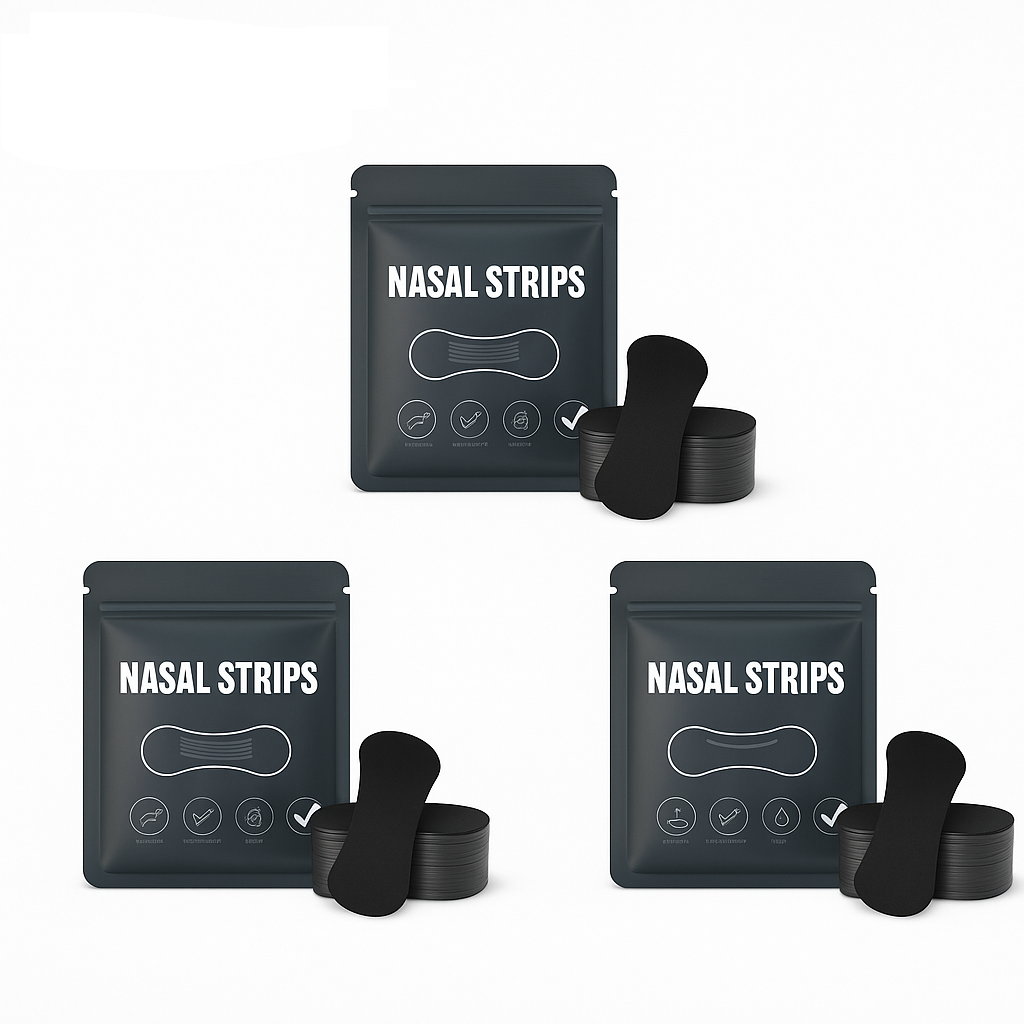 vortix™ Mouth Tape — Anti-Snoring Sleep Strips (Hypoallergenic)